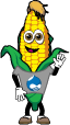 Old DrupalCorn Logo